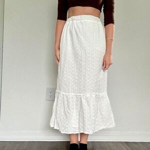 American-vintage Women's White Skirt